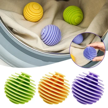 3 шт. Набор мягких резиновых шариков для стирки бытовой стиральной машины Мяч для стирки одежды Принадлежности для стирки белья